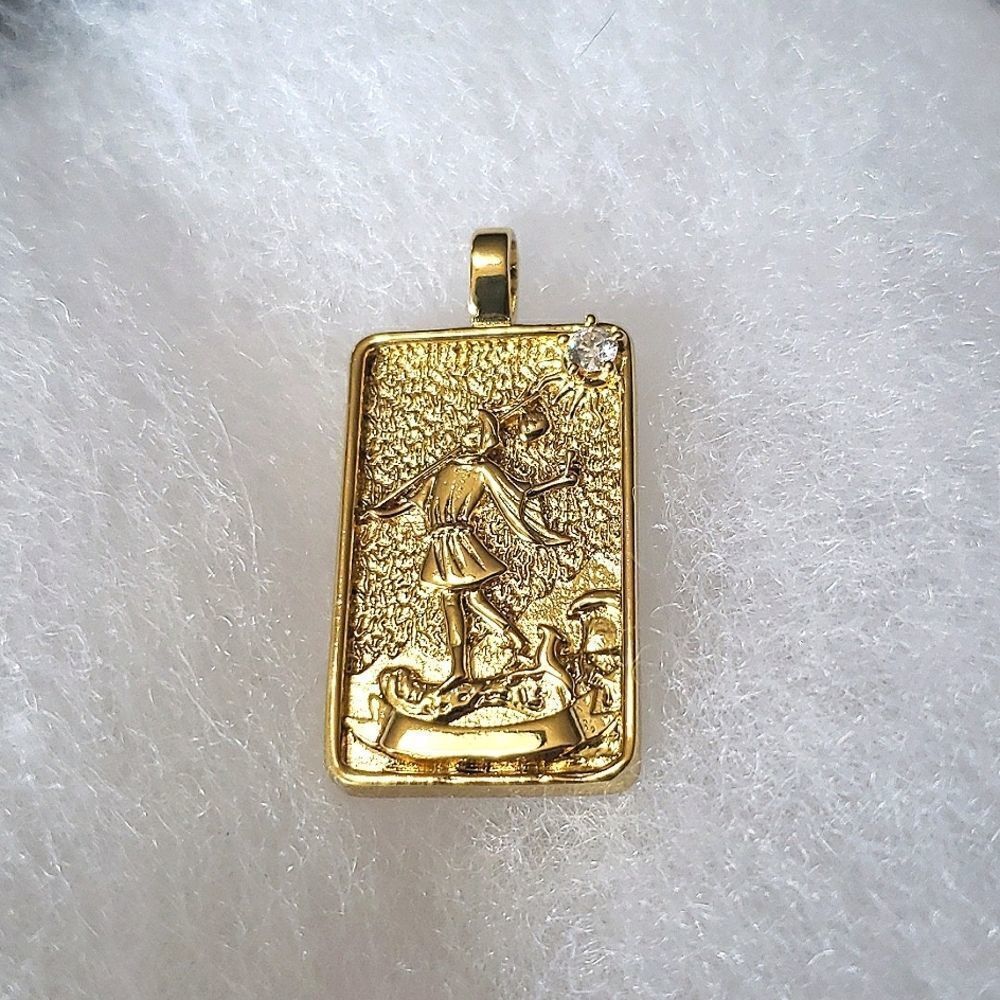 The Fool, Tarot card pendant